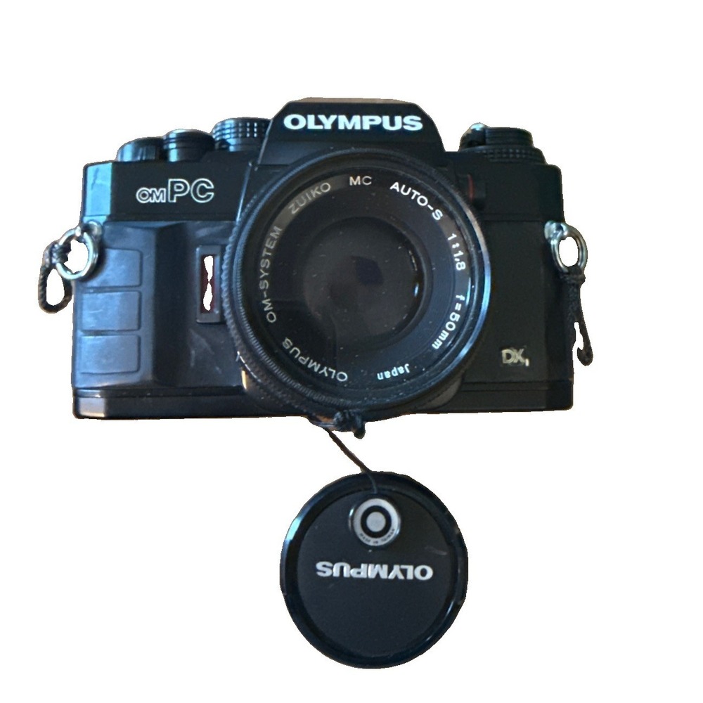 Open Box Olympus OM PC + Ollympus Zuiko 50mm 1.8 + Original Accessories In Box